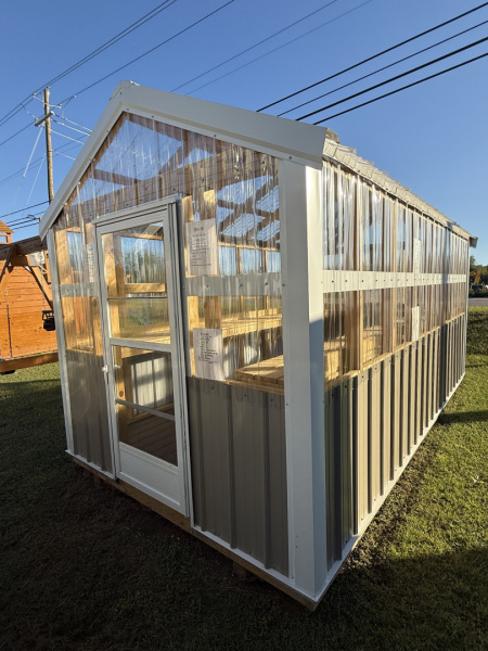 New 2025 Yoder 8X16 - Green House Shed