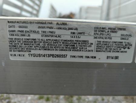 New 2023 Aluma 8114S-R-BT-SR ATV Trailer