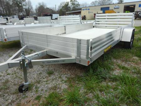 New 2023 Aluma 8114S-R-BT-SR ATV Trailer