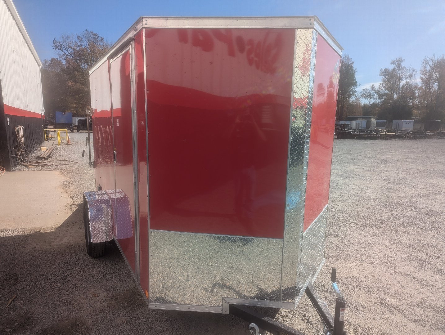 New 2026 Covered Wagon Trailers 6x10 Gold Series w/ Ramp Door Cargo / Enclosed Trailer