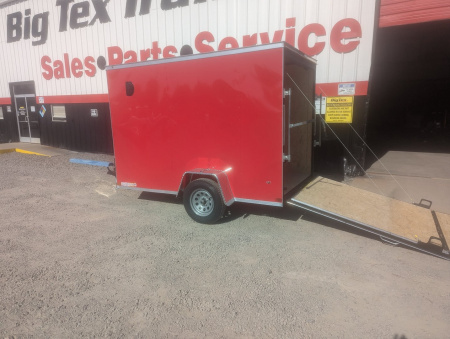 New 2026 Covered Wagon Trailers 6x10 Gold Series w/ Ramp Door Cargo / Enclosed Trailer