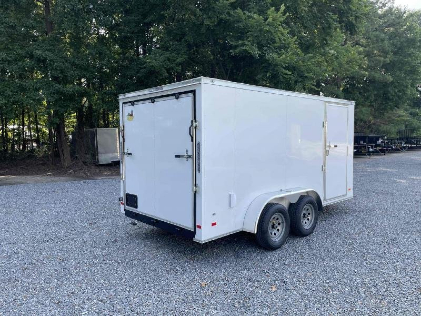 New 2026 Covered Wagon Trailers 7x14 Gold Series w/ Ramp Cargo / Enclosed Trailer