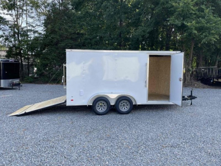 New 2026 Covered Wagon Trailers 7x14 Gold Series w/ Ramp Cargo / Enclosed Trailer