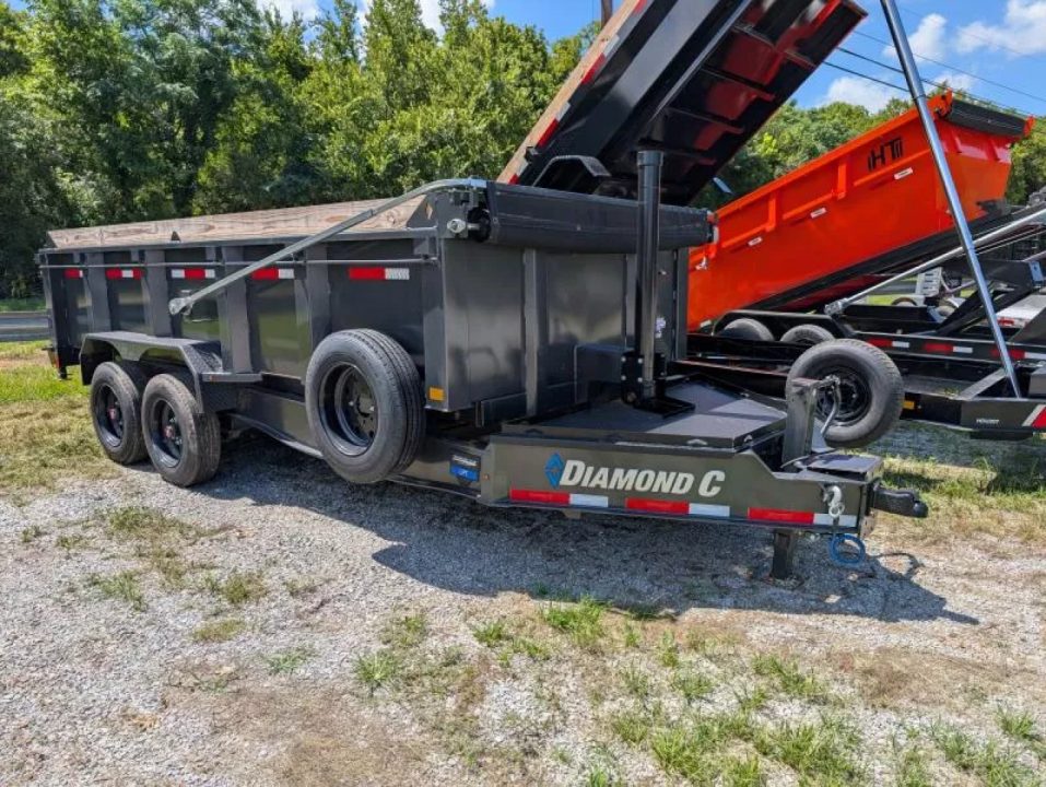 New 2025 Diamond C Trailers LPT208 Dump Trailer