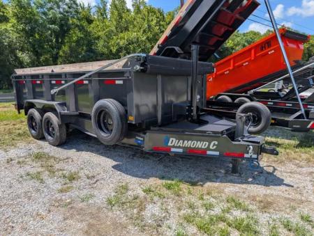 New 2025 Diamond C Trailers LPT208 Dump Trailer
