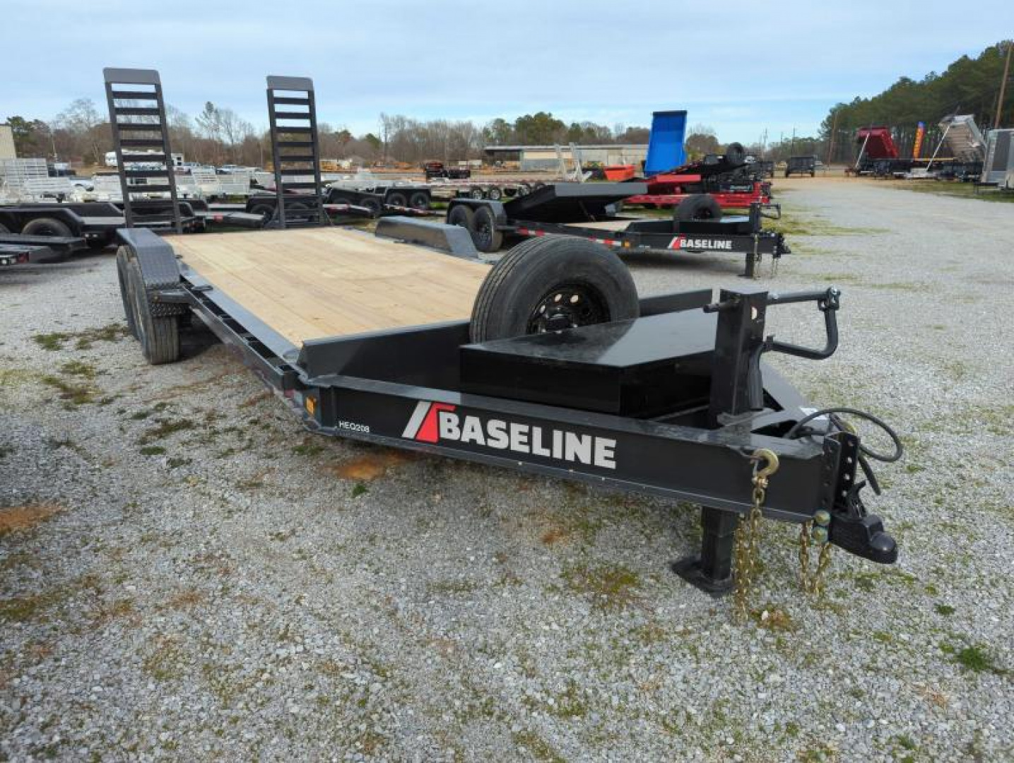 New 2025 Baseline HEQ208 Equipment Trailer
