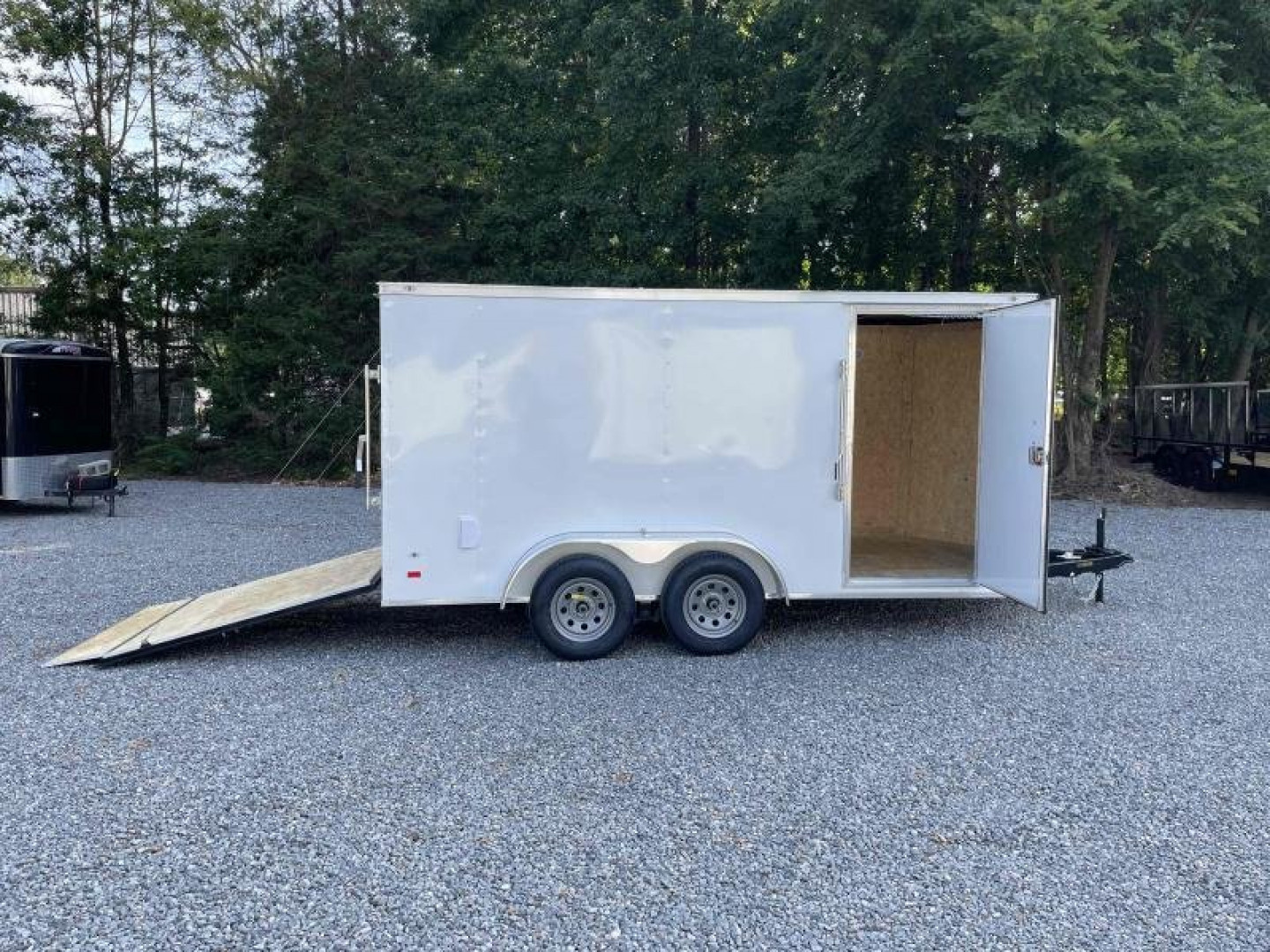 New 2026 Covered Wagon Trailers 7x14 Gold Series w/ 7' Interior Ramp Cargo / Enclosed Trailer