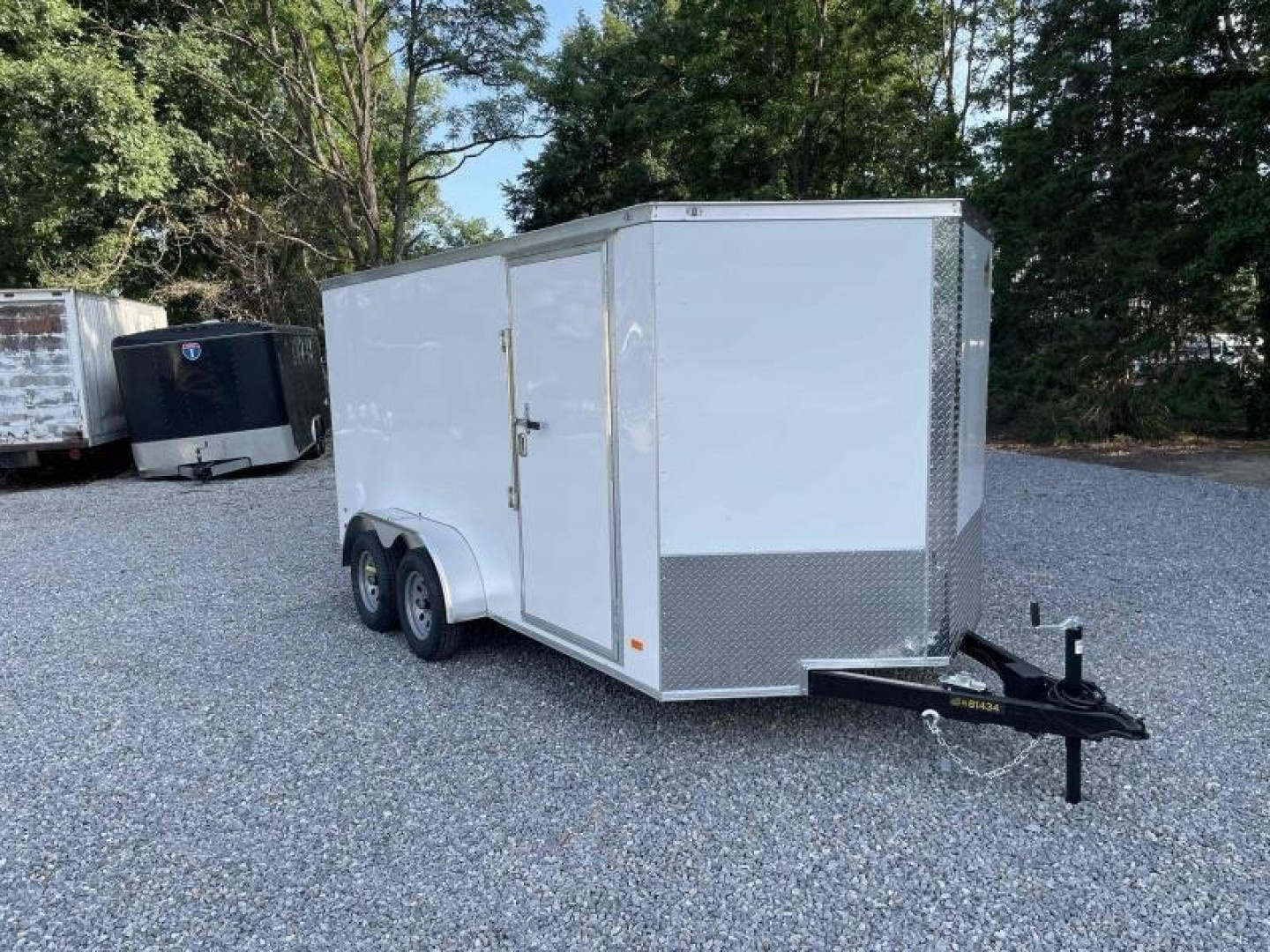 New 2026 Covered Wagon Trailers 7x14 Gold Series w/ 7' Interior Ramp Cargo / Enclosed Trailer