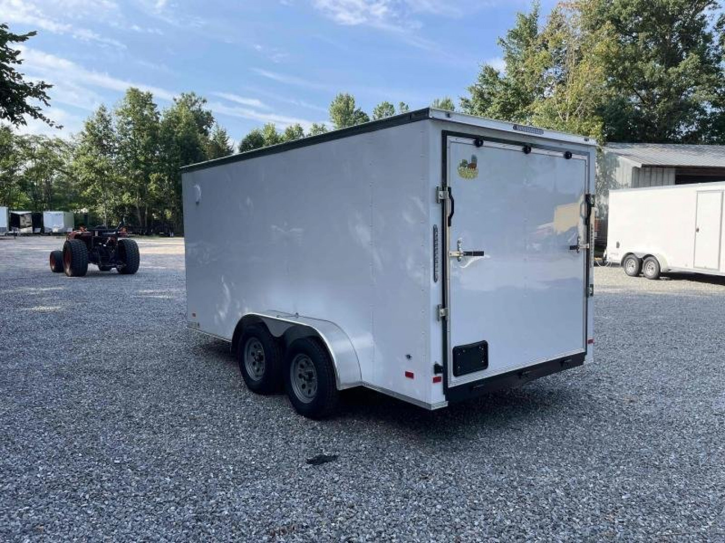 New 2026 Covered Wagon Trailers 7x14 Gold Series w/ 7' Interior Ramp Cargo / Enclosed Trailer