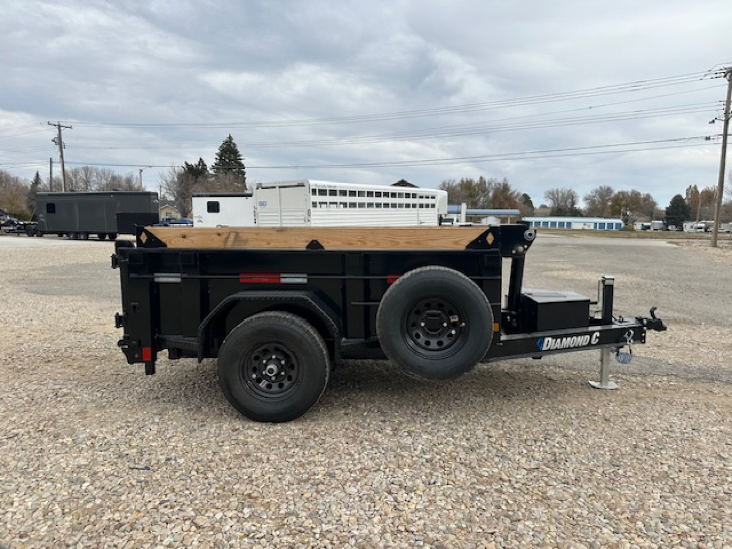 New 2026 Diamond C 8' Mini Dump