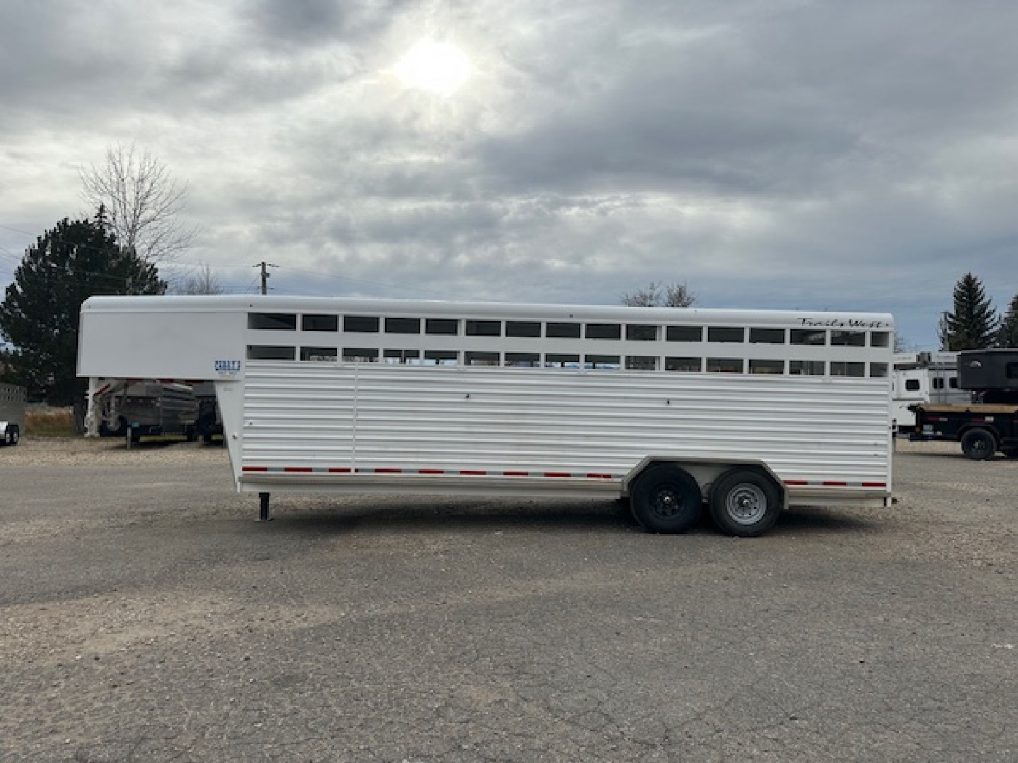 Used 2024 Trails West 24' Hotshot Stock