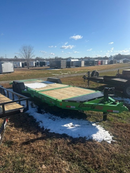 New 2026 Liberty 22' 16K 8  I BEAM (16' tilt +6' stationary) Tilt Trailer