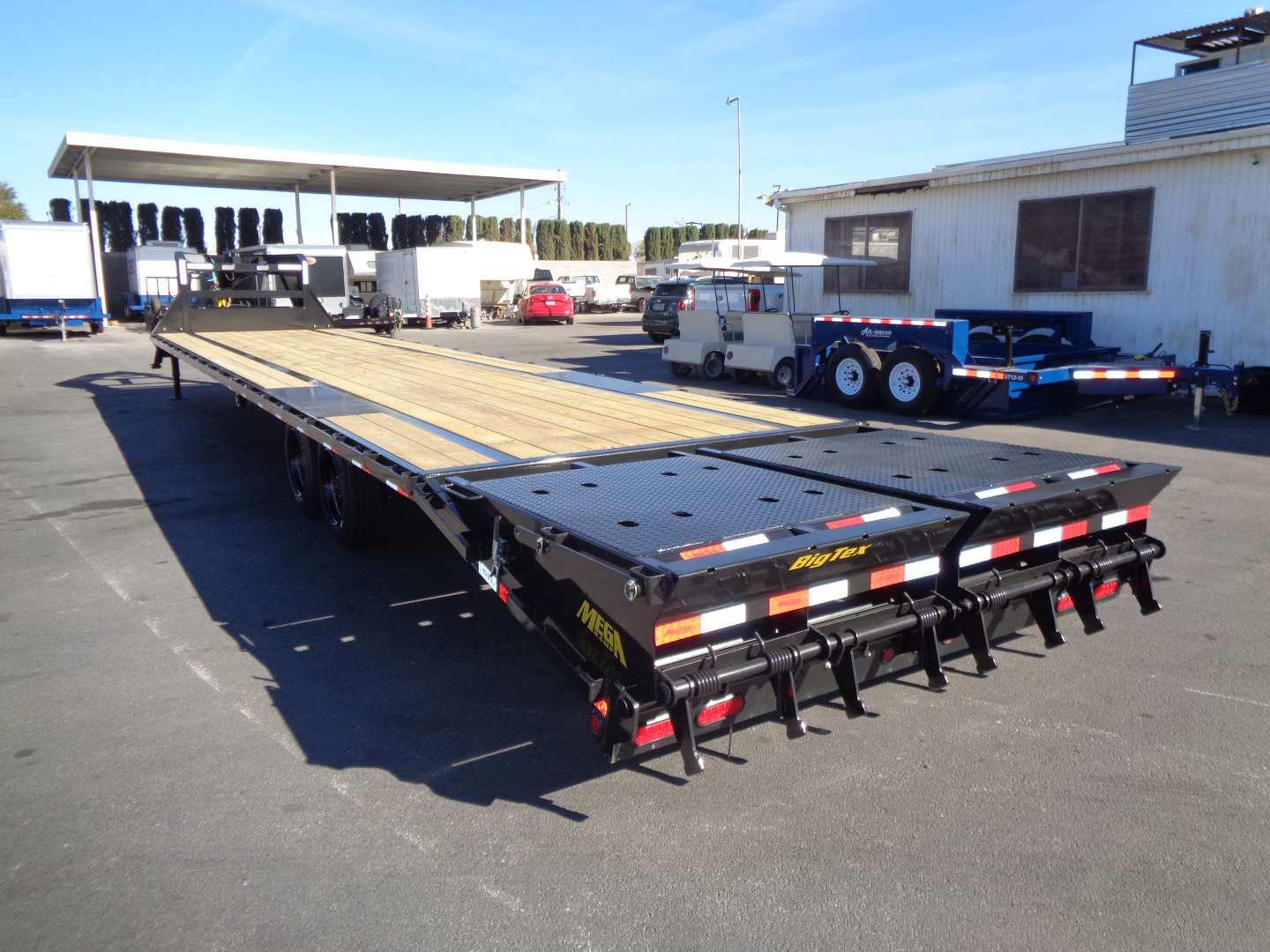 New 2026 Big Tex Trailer * 16GN-40D5A * 40ft Super Duty Single Wheel Tandem Axle Gooseneck Trailer
