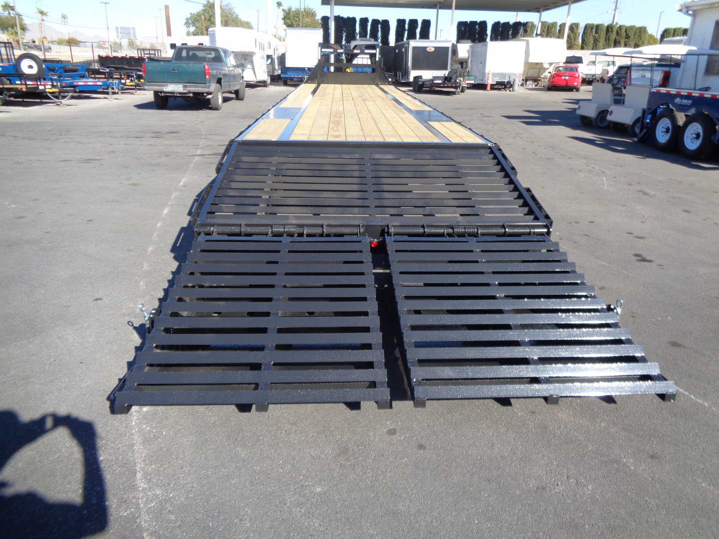 New 2026 Big Tex Trailer * 16GN-40D5A * 40ft Super Duty Single Wheel Tandem Axle Gooseneck Trailer