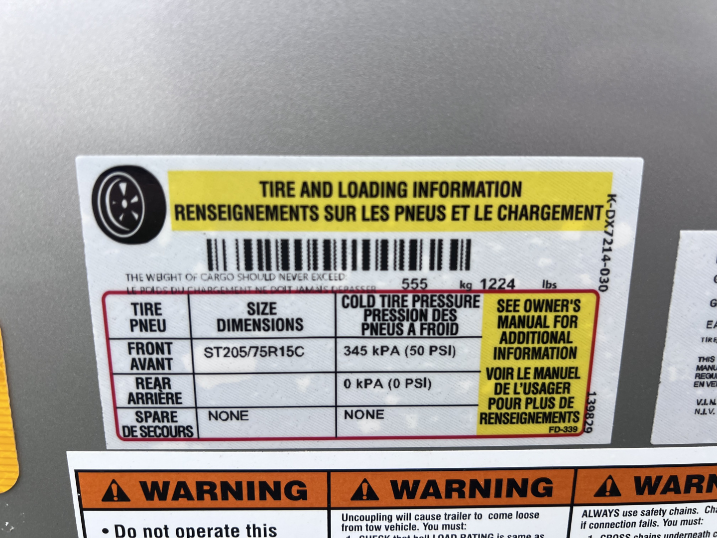 New 2026 Look Trailers 6X14 3K ST-DLX RAMP DOOR Cargo / Enclosed Trailer