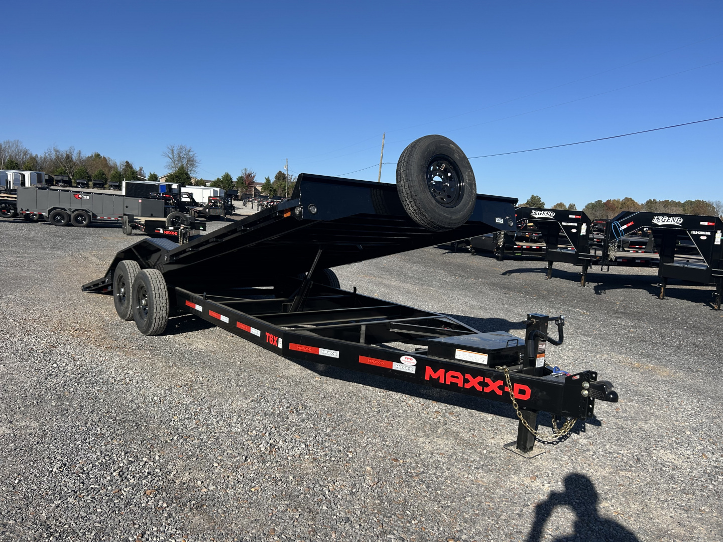 New 2026 MAXX-D Power Tilt Equipment Trailer | 83" x 22' | 14K