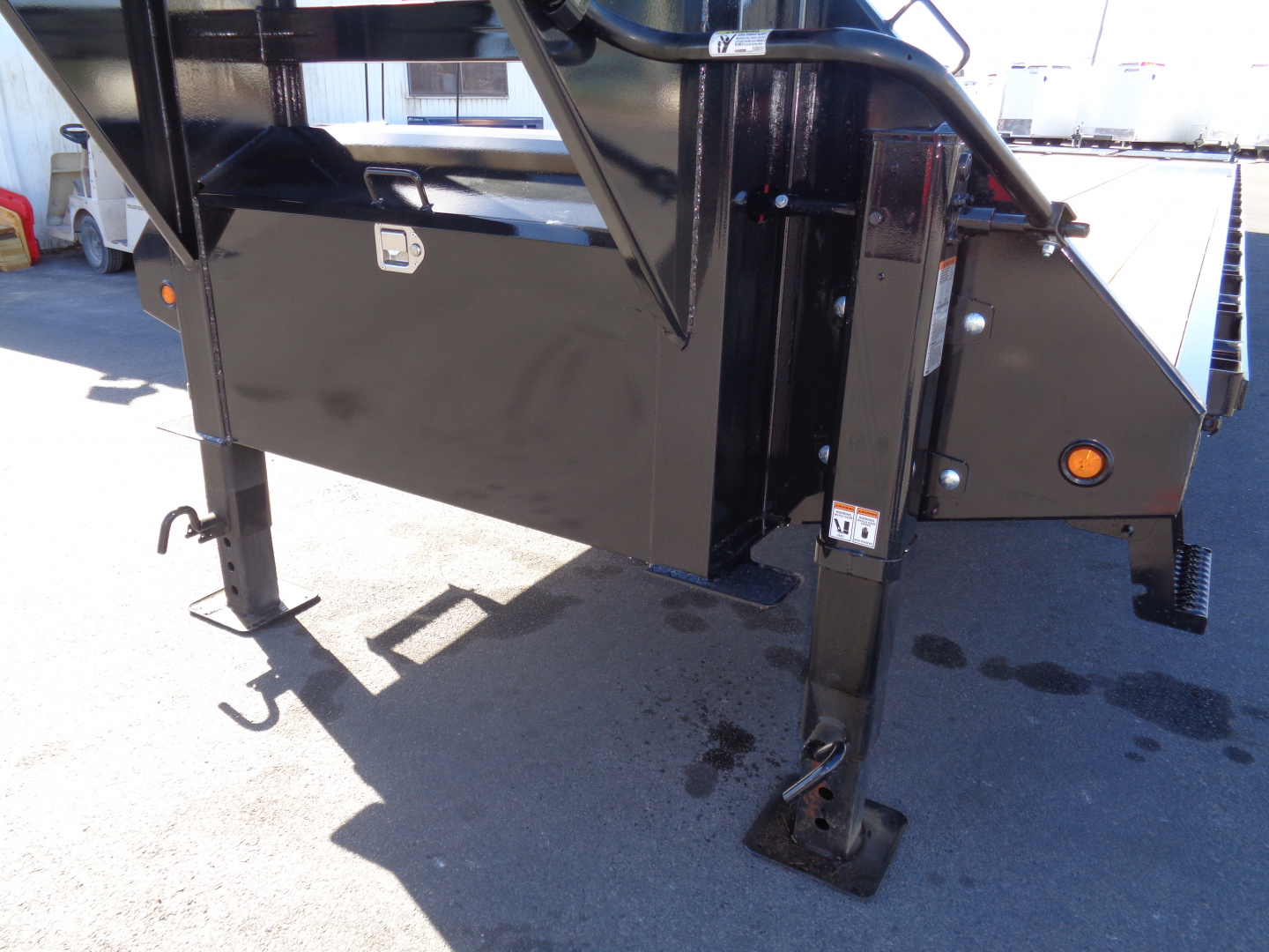 New 2026 Big Tex Trailer * 22GN-40D5A * 40ft Tandem Dual Wheel Gooseneck Trailer W/ Mega Ramps