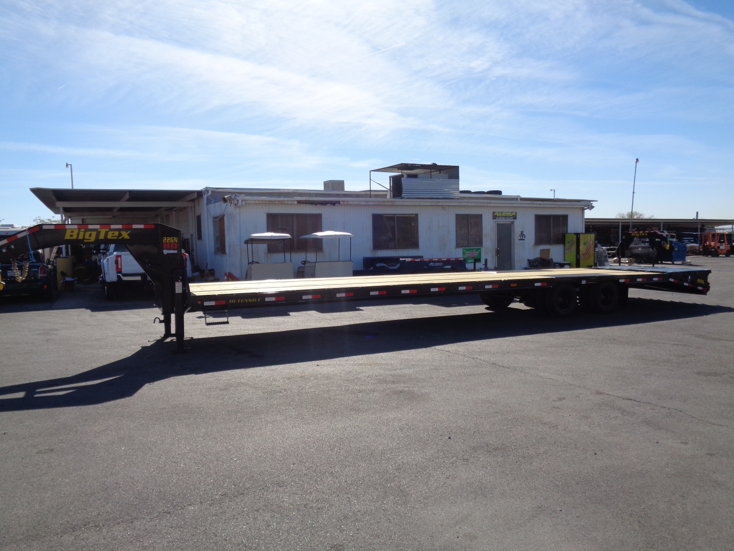 New 2026 Big Tex Trailer * 22GN-40D5A * 40ft Tandem Dual Wheel Gooseneck Trailer W/ Mega Ramps