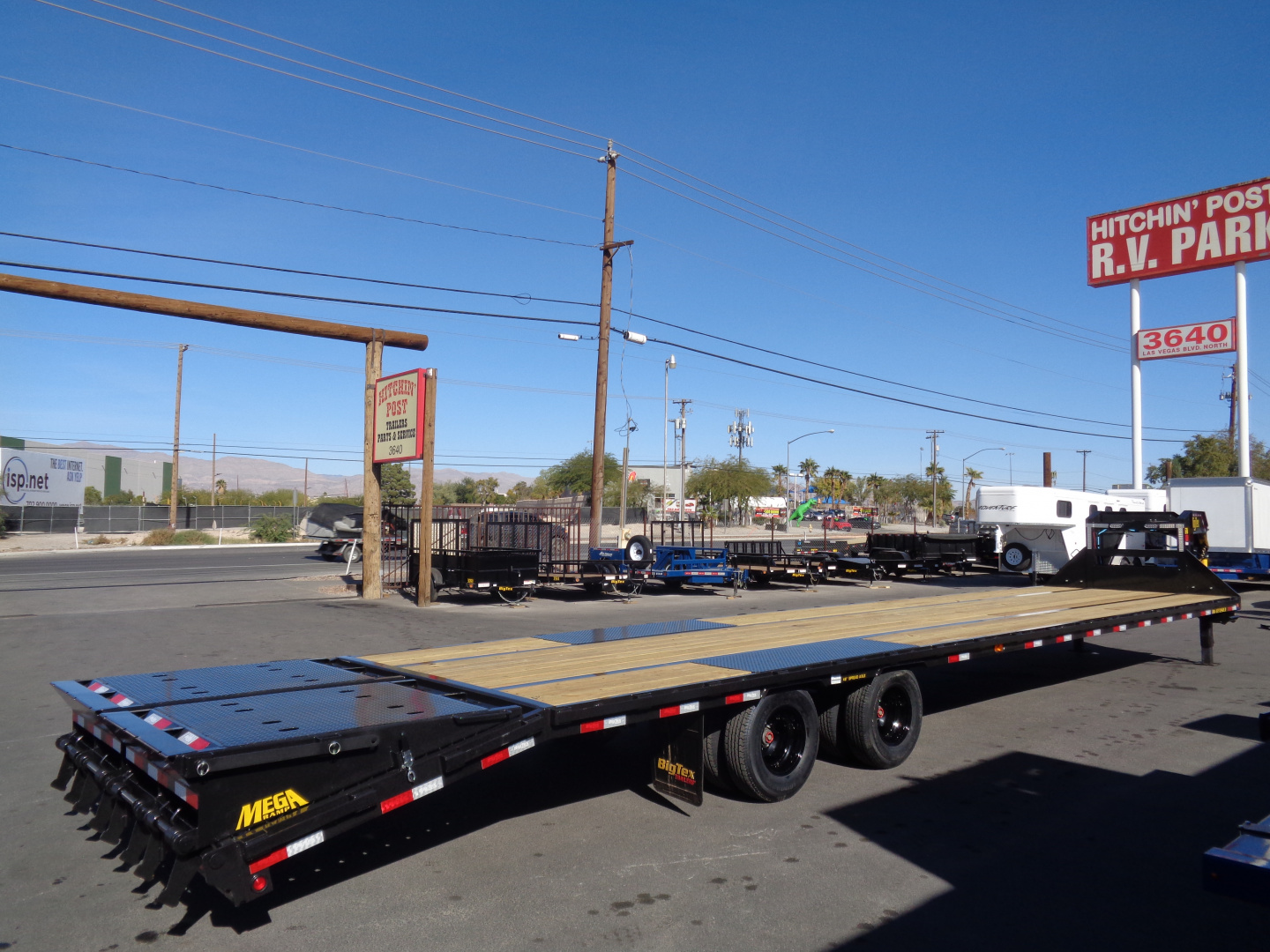 New 2026 Big Tex Trailer * 22GN-40D5A * 40ft Tandem Dual Wheel Gooseneck Trailer W/ Mega Ramps