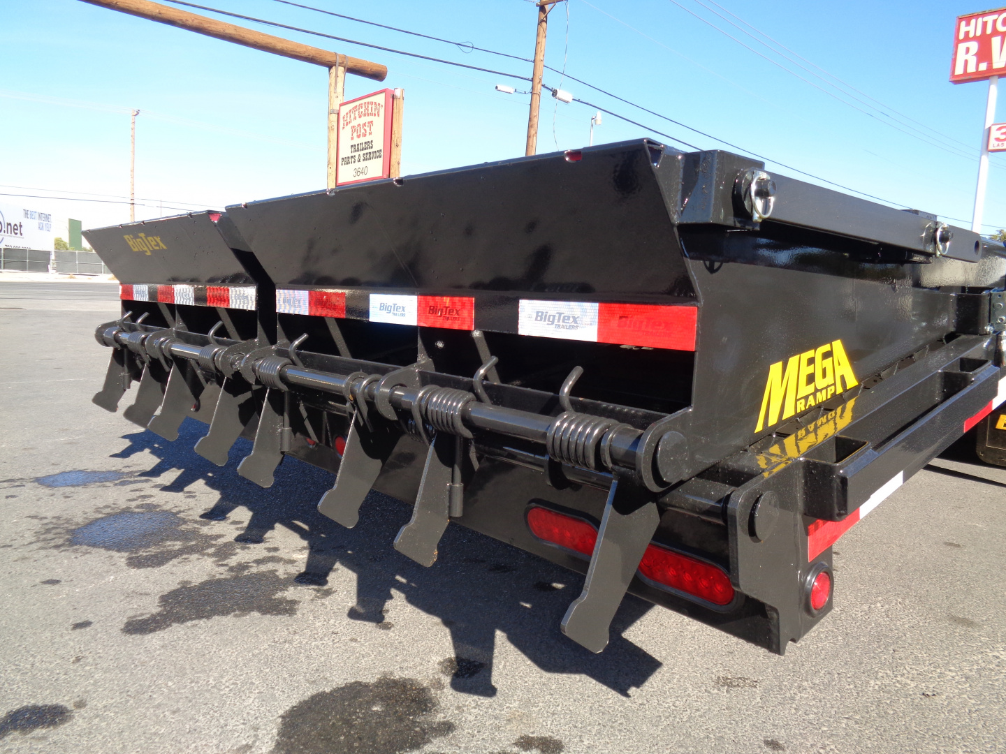 New 2026 Big Tex Trailer * 22GN-40D5A * 40ft Tandem Dual Wheel Gooseneck Trailer W/ Mega Ramps