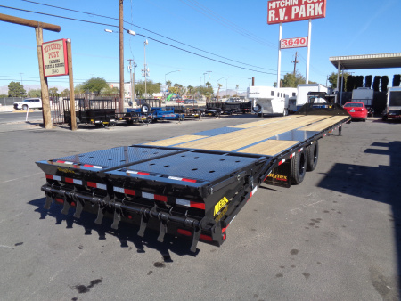 New 2026 Big Tex Trailer * 22GN-40D5A * 40ft Tandem Dual Wheel Gooseneck Trailer W/ Mega Ramps