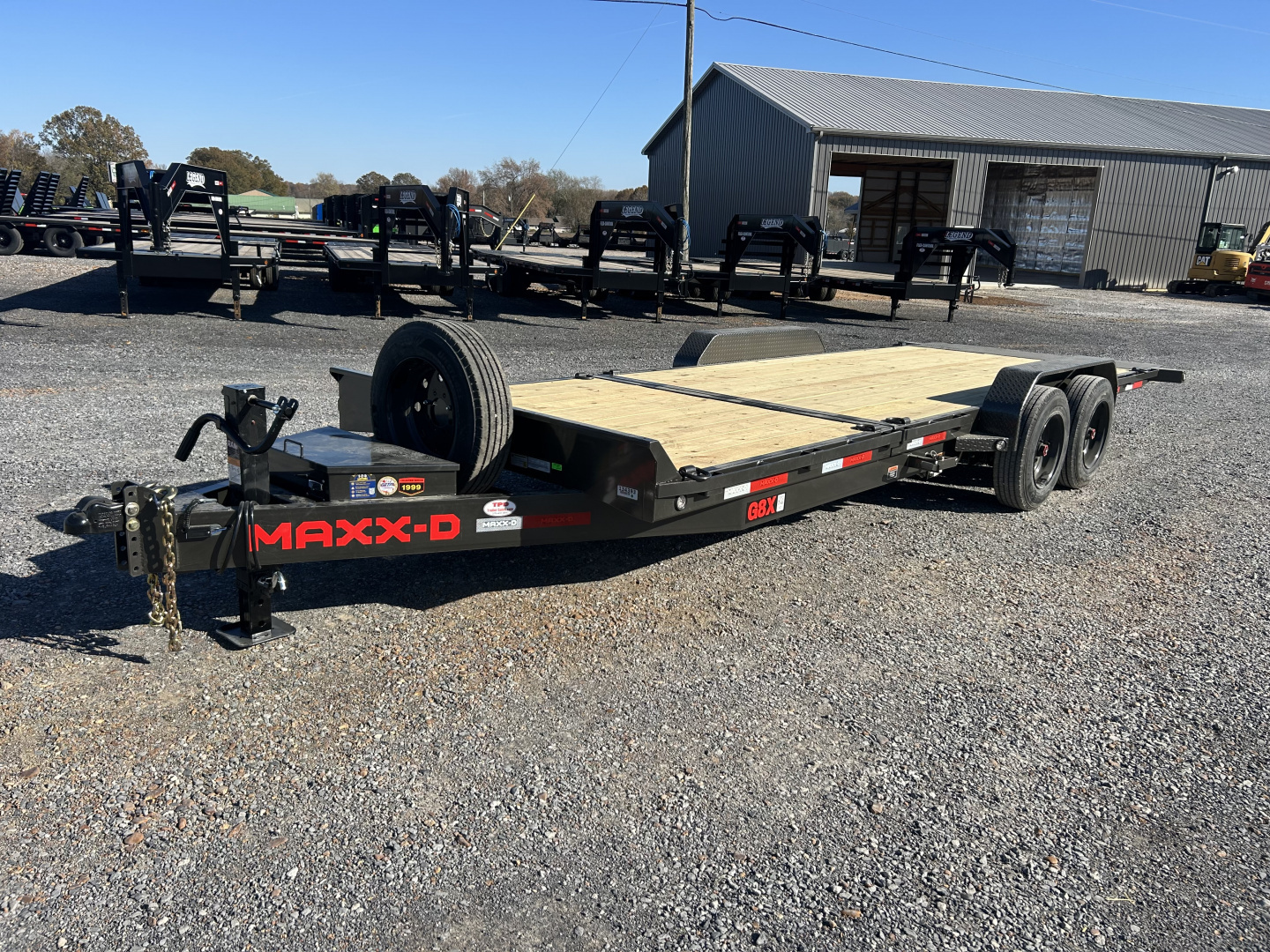 New 2026 MAXXD 83" X 22' 17.5K Tilt Equipment Trailer