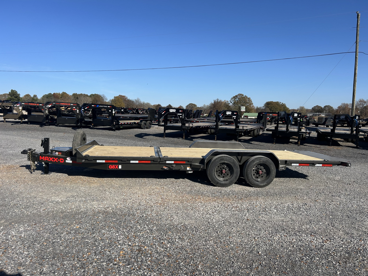New 2026 MAXXD 83" X 22' 17.5K Tilt Equipment Trailer