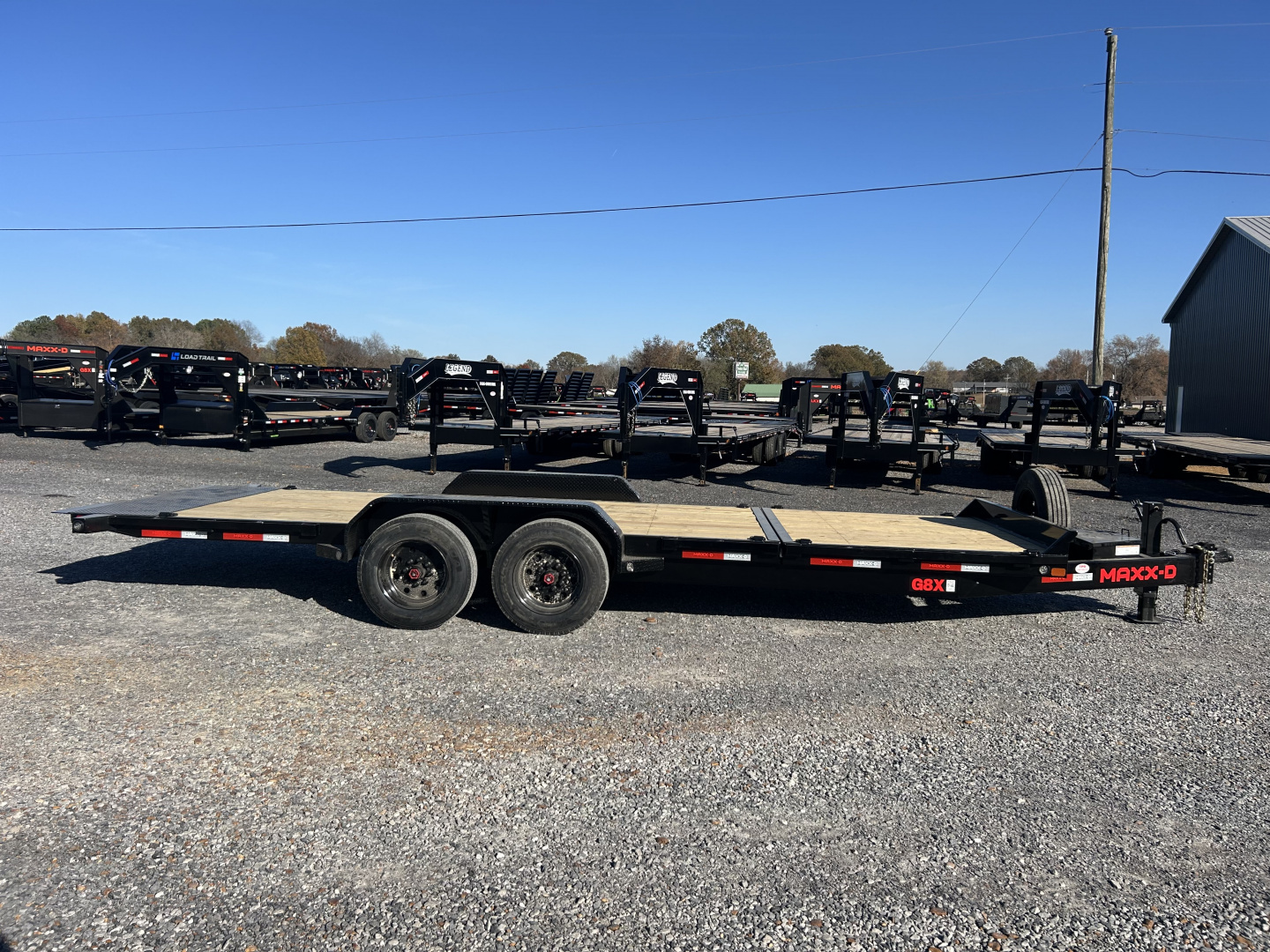 New 2026 MAXXD 83" X 22' 17.5K Tilt Equipment Trailer