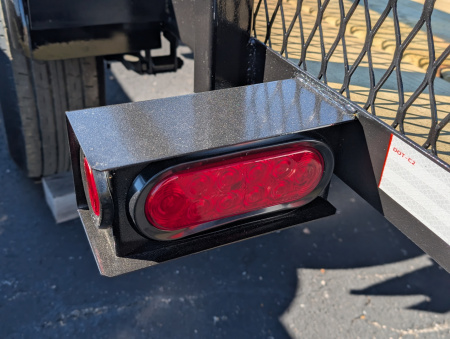 New 2026 Next Gen 6.5X10 Single 3.5k Axle Utility Trailer Tube Top Rail Mesh Sides