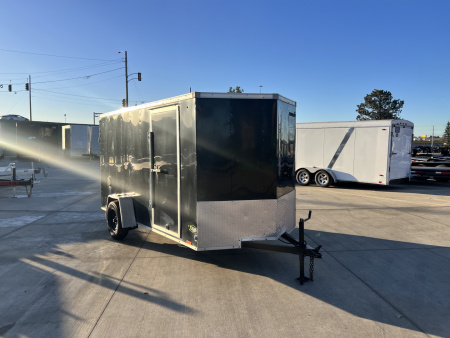 Used 2019 Commander Trailers 6x12+v Cargo / Enclosed Trailer
