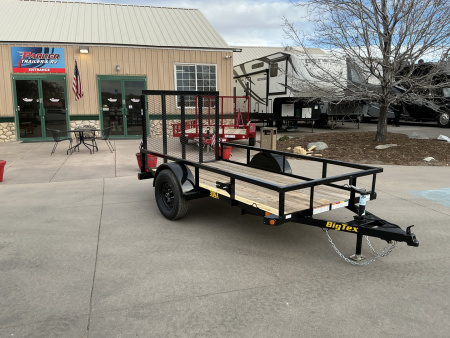 New 2026 Big Tex Trailers 30SA-10R1A-4PBK Utility Trailer