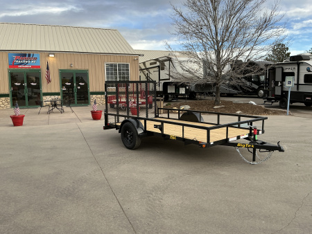 New 2026 Big Tex Trailers 35SA-12R1A-4PBK Utility Trailer