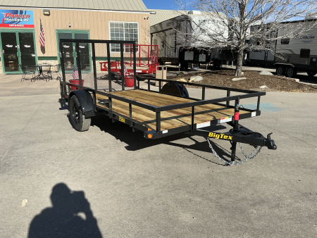 New 2026 Big Tex Trailers 35SA-12R1A-4PBK Utility Trailer