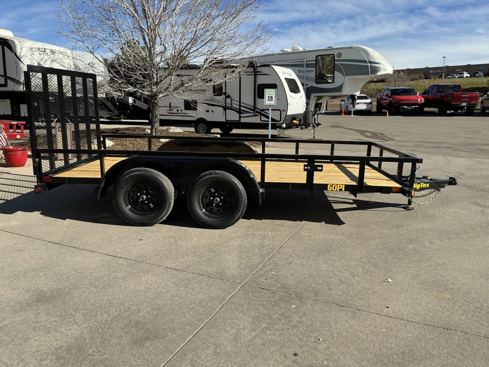 New 2026 Big Tex 60PI-14BK Utility Trailer