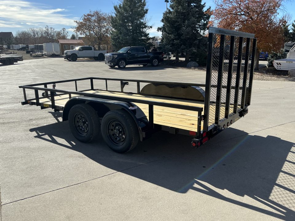 New 2026 Big Tex 60PI-14BK Utility Trailer