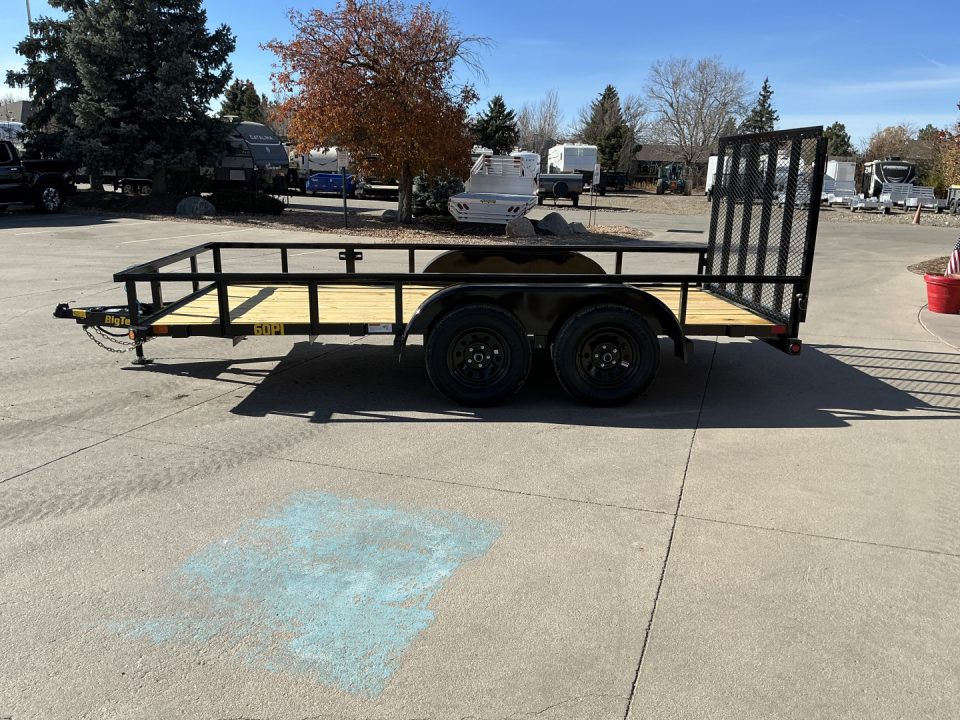 New 2026 Big Tex 60PI-14BK Utility Trailer