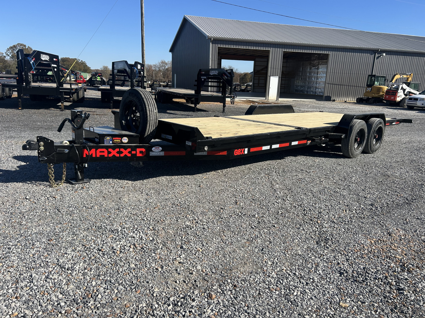 New 2026 MAXXD 83" X 24' 17.5K Tilt Equipment Trailer