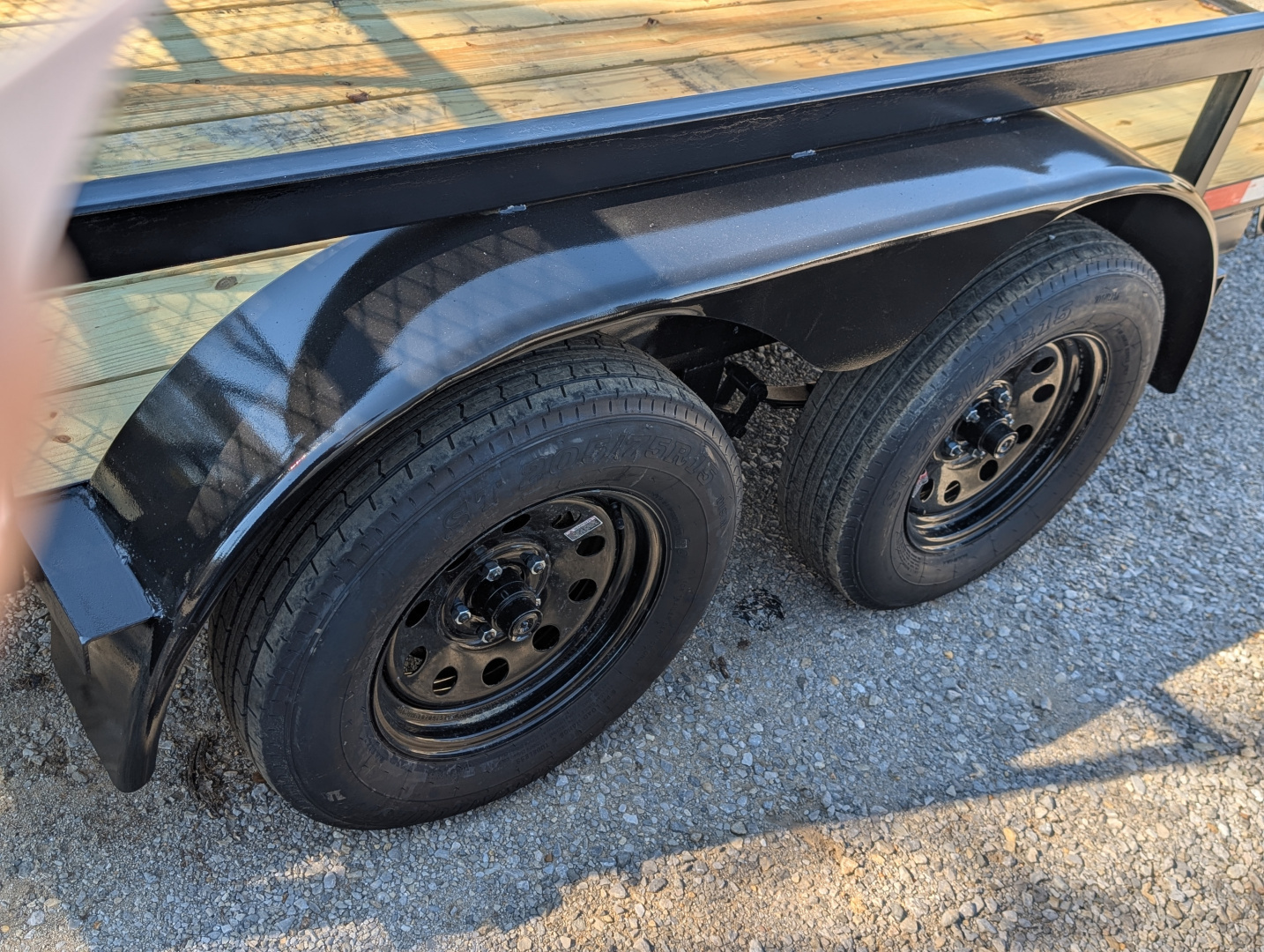 New 2026 Next Gen 6.5X12 Tandem 3.5K Axle Utility Trailer Tube Top Rail