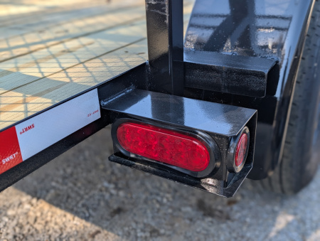 New 2026 Next Gen 6.5X12 Tandem 3.5K Axle Utility Trailer Tube Top Rail