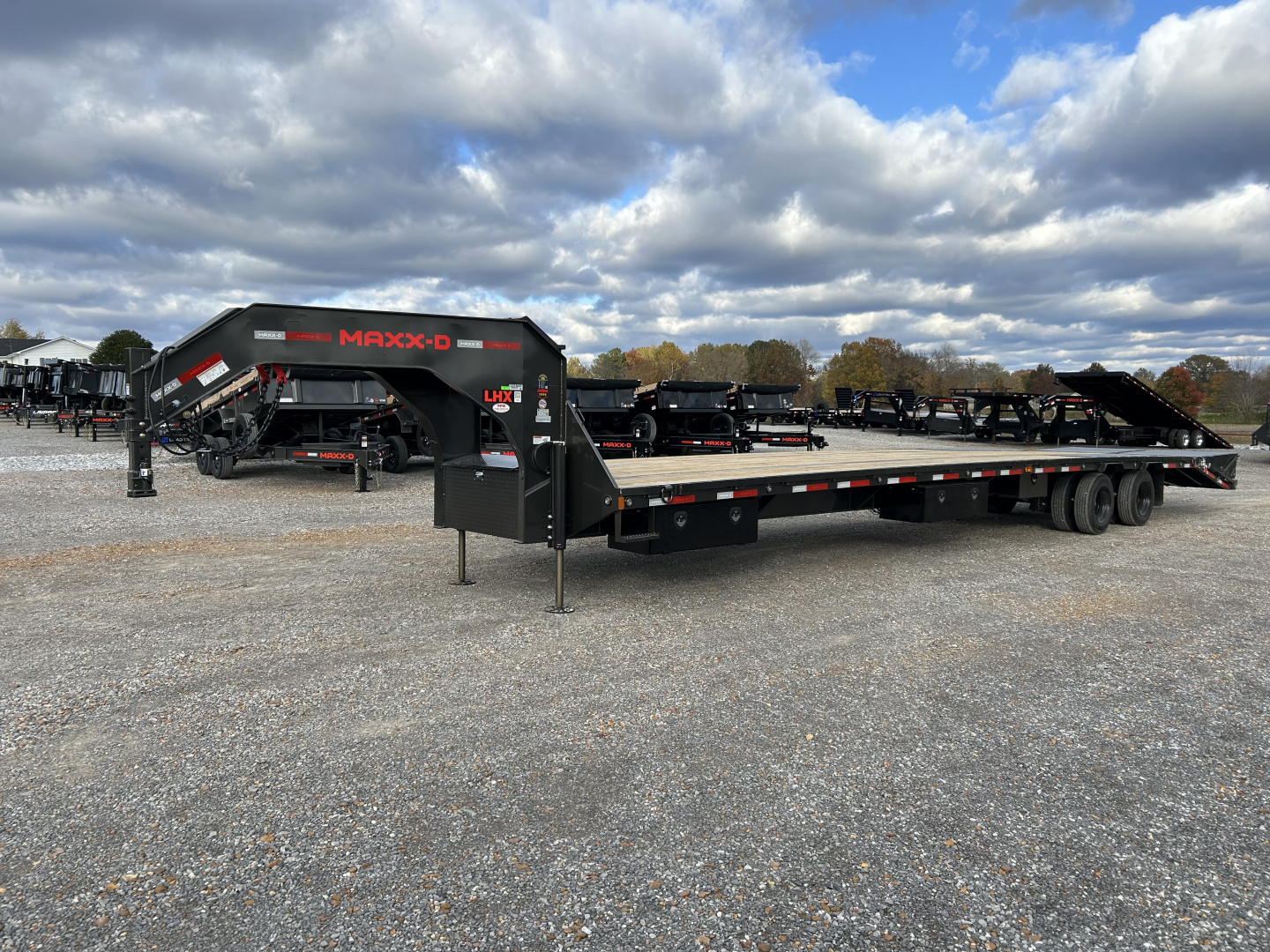 New 2026 MAXXD Gooseneck Flatbed Trailer | 102" x 40' 40K GVWR