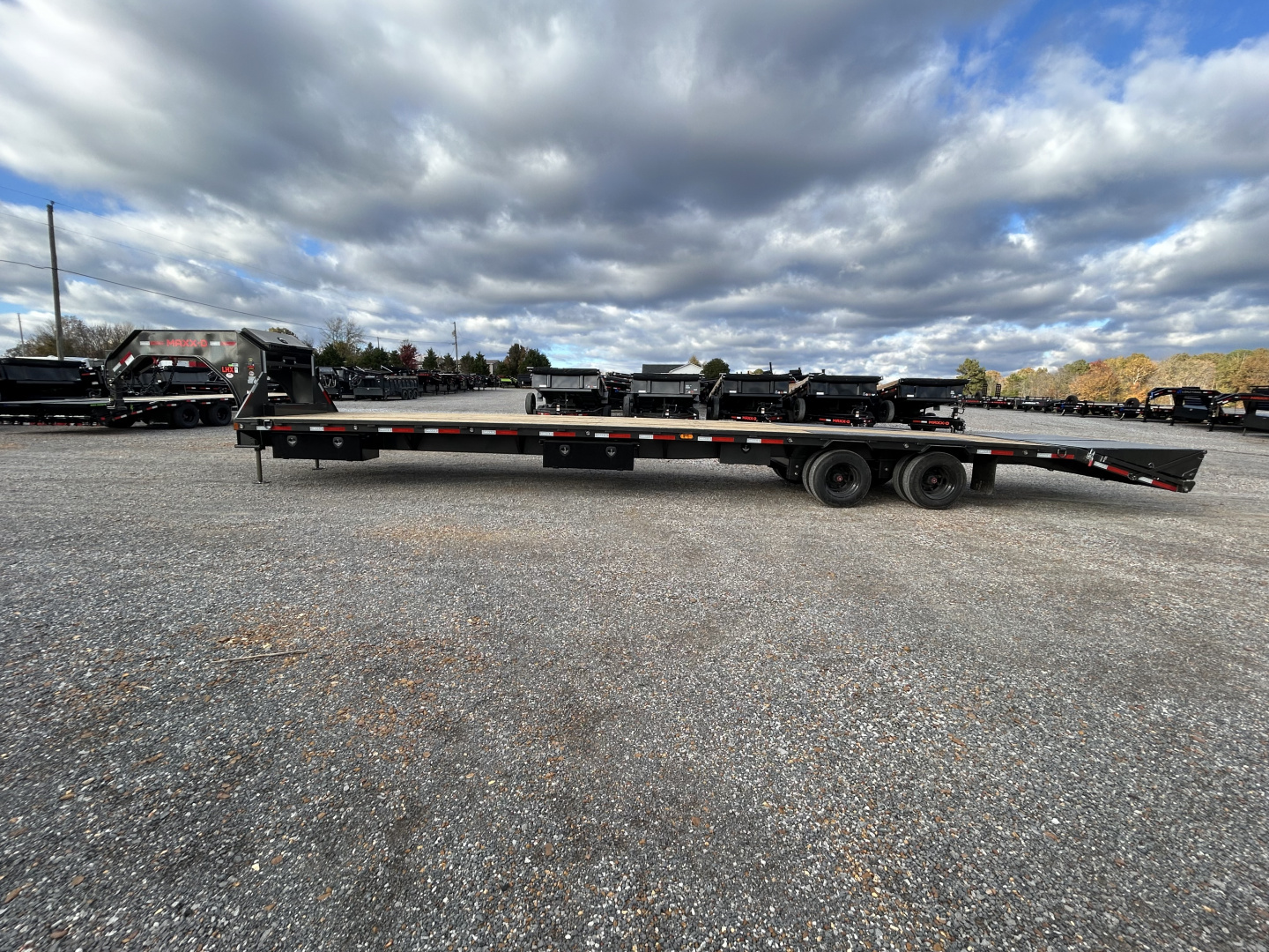 New 2026 MAXXD Gooseneck Flatbed Trailer | 102" x 40' 40K GVWR