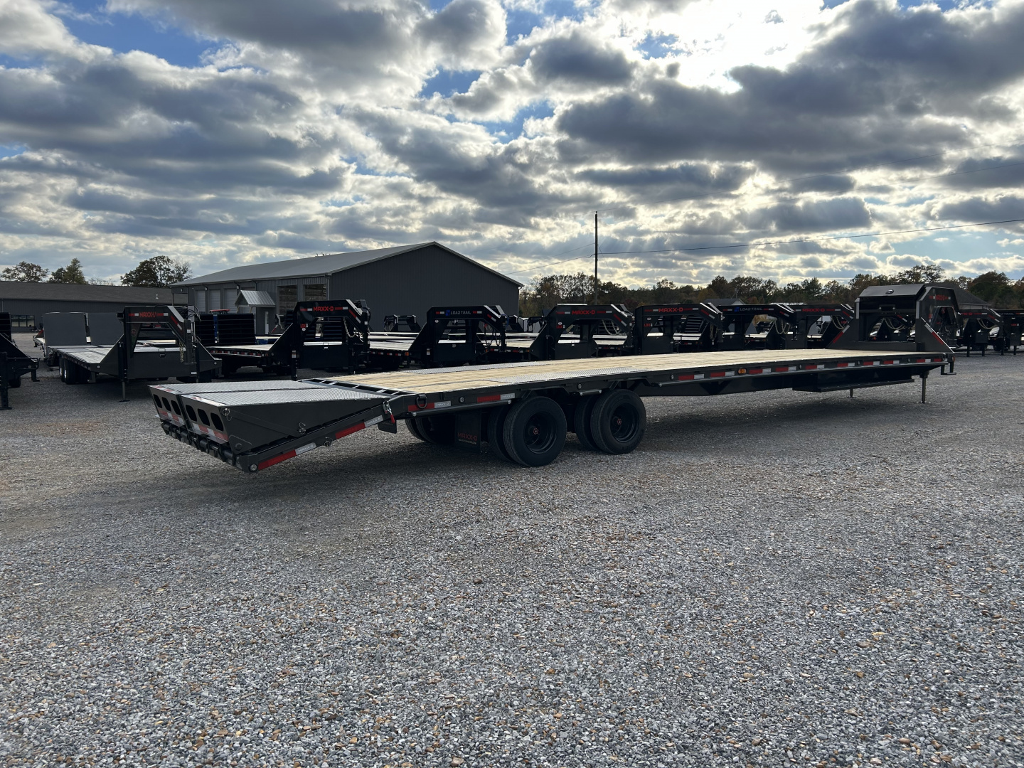 New 2026 MAXXD Gooseneck Flatbed Trailer | 102" x 40' 40K GVWR