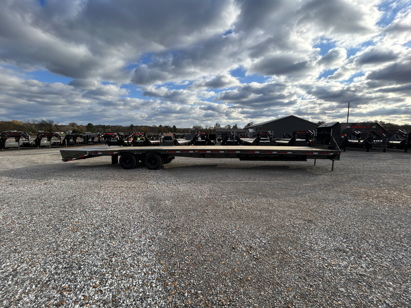 New 2026 MAXXD Gooseneck Flatbed Trailer | 102" x 40' 40K GVWR