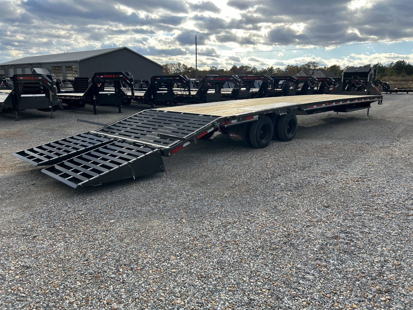 New 2026 MAXXD Gooseneck Flatbed Trailer | 102" x 40' 40K GVWR