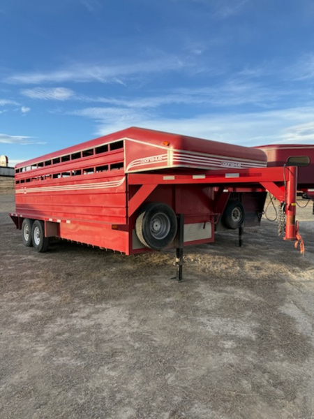 Used 1997 Donahue 20' Stock / Stock Combo Trailer