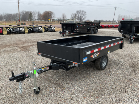 New 2025 H&H Trailers H5408D-B Dump Trailer