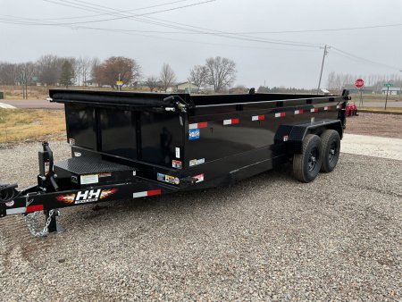 New 2025 H&H Trailers H8316DBW-B-140 Dump Trailer