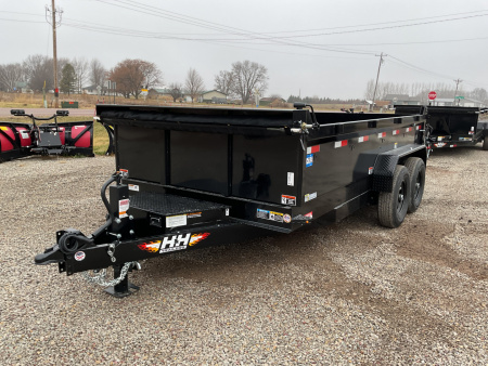 New 2025 H&H Trailers H8314DBW-B-140 Dump Trailer