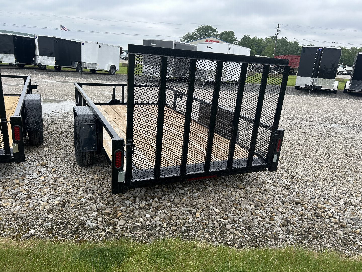 New 2026 QUALITY STEEL AND ALUMINUM 74"x12' Steel Utility Trailer