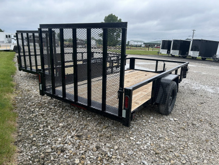 New 2026 QUALITY STEEL AND ALUMINUM 74"x12' Steel Utility Trailer